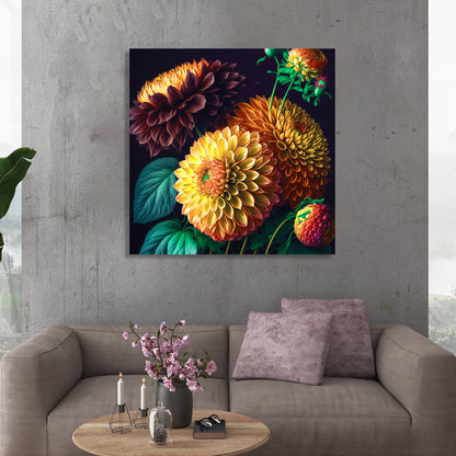 Sunflower Canvas Painting for Living Room Bedroom Home and Office Wall Decor