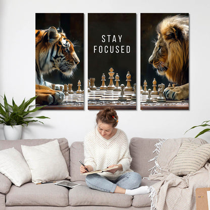 Motivational Canvas Art Set