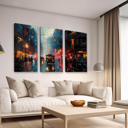 City View Canvas Art Set For Home Decor