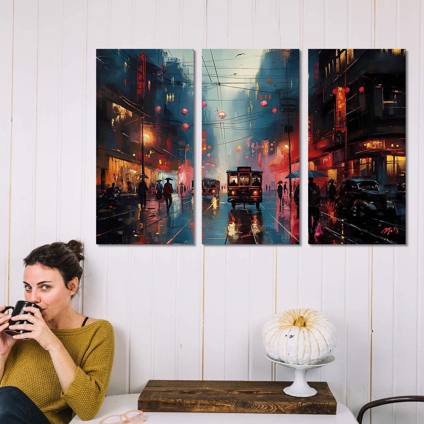 City View Canvas Art Set For Home Decor