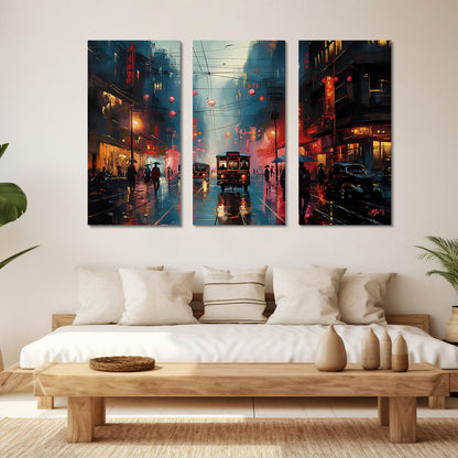 City View Canvas Art Set For Home Decor