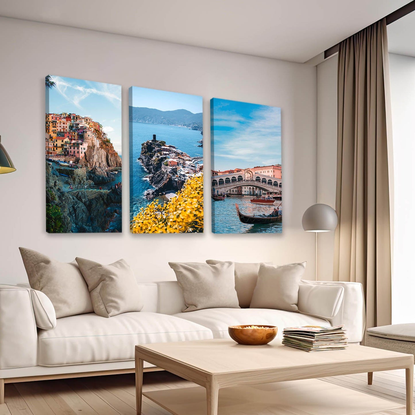 City View Canvas Art Set For Home Decor