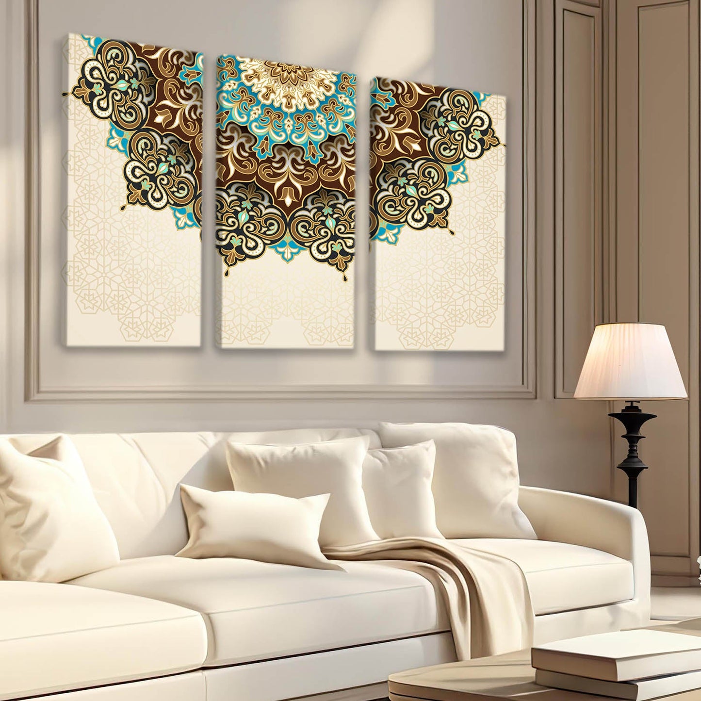 Mandala Wall Canvas Art Set For Home Décor