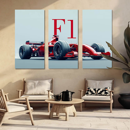 Formula 1 Wall Canvas For Home Décor And Living Room