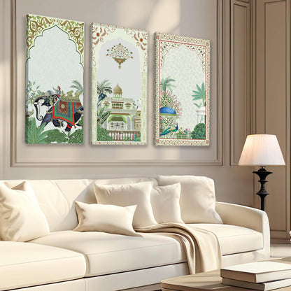 Traditional Art Wall Canvas For Home Décor And Living Room