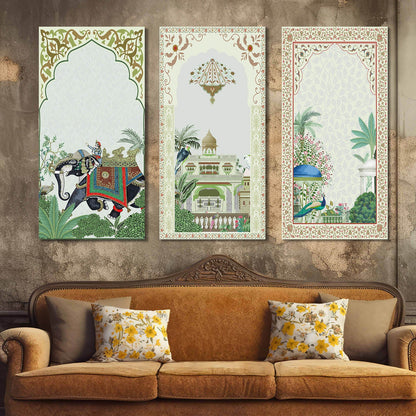 Traditional Art Wall Canvas For Home Décor And Living Room