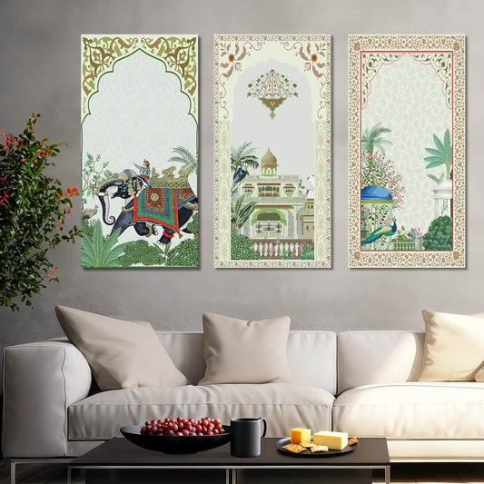 Traditional Art Wall Canvas For Home Décor And Living Room