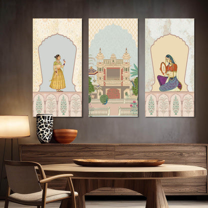 Traditional Art Wall Canvas For Home Décor And Living Room