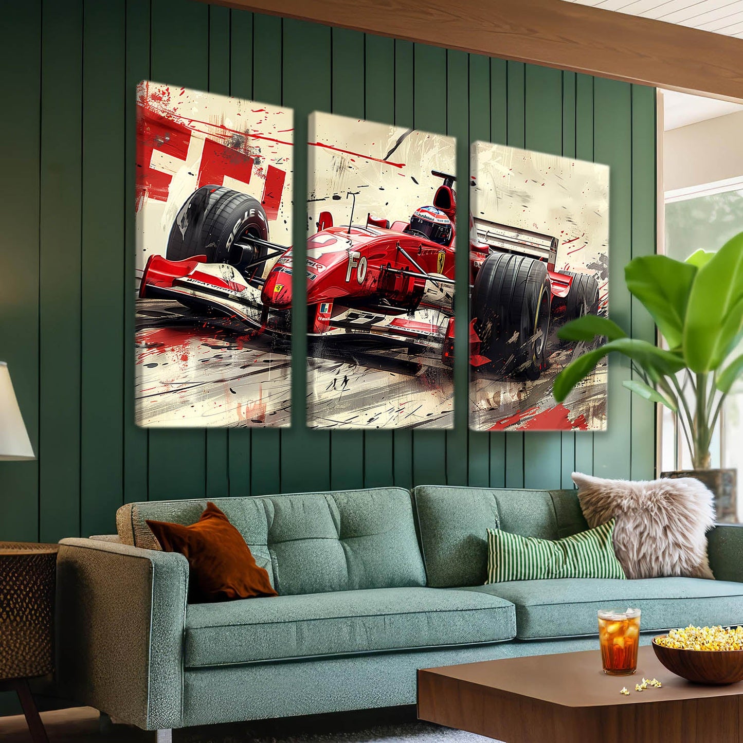 Formula 1 Wall Canvas For Home Décor And Living Room