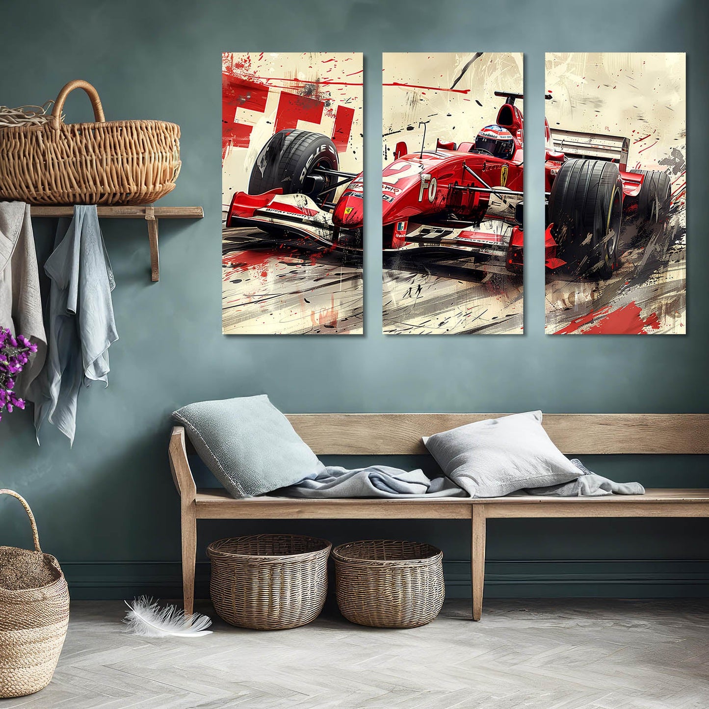 Formula 1 Wall Canvas For Home Décor And Living Room