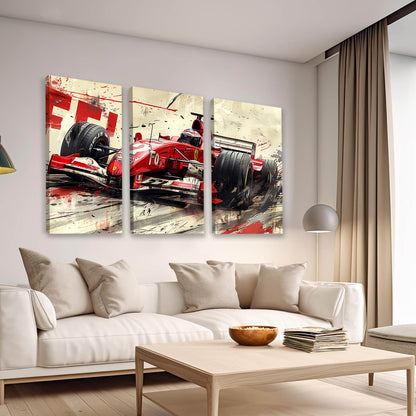 Formula 1 Wall Canvas For Home Décor And Living Room