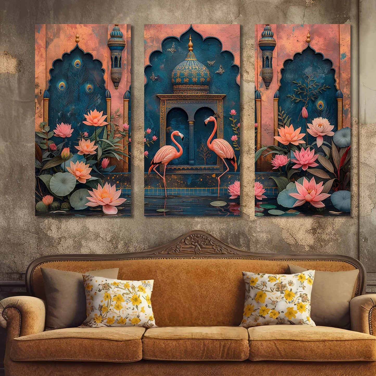 Traditional Art Wall Canvas For Home Décor And Living Room