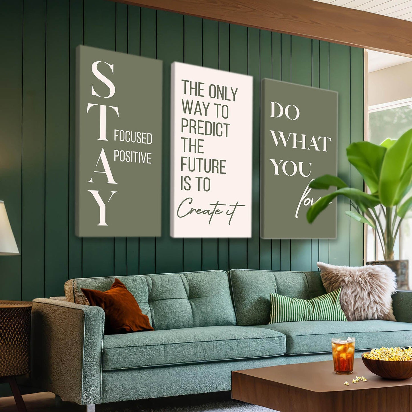 Motivational Wall Canvas For Home Décor And Living Room