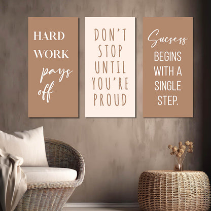 Motivational Wall Canvas For Home Décor And Living Room