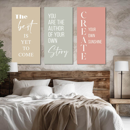 Motivational Wall Canvas For Home Décor And Living Room