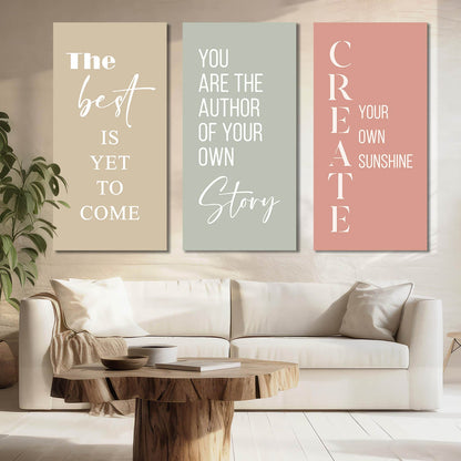 Motivational Wall Canvas For Home Décor And Living Room