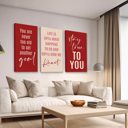 Motivational Wall Canvas For Home Décor And Living Room