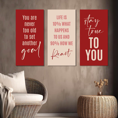 Motivational Wall Canvas For Home Décor And Living Room