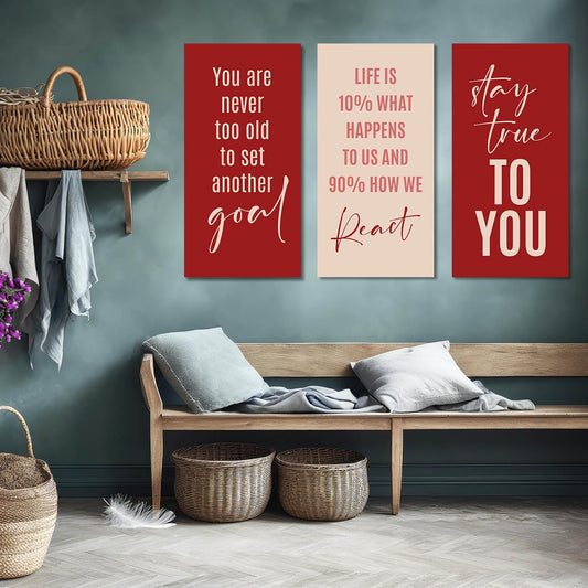 Motivational Wall Canvas For Home Décor And Living Room