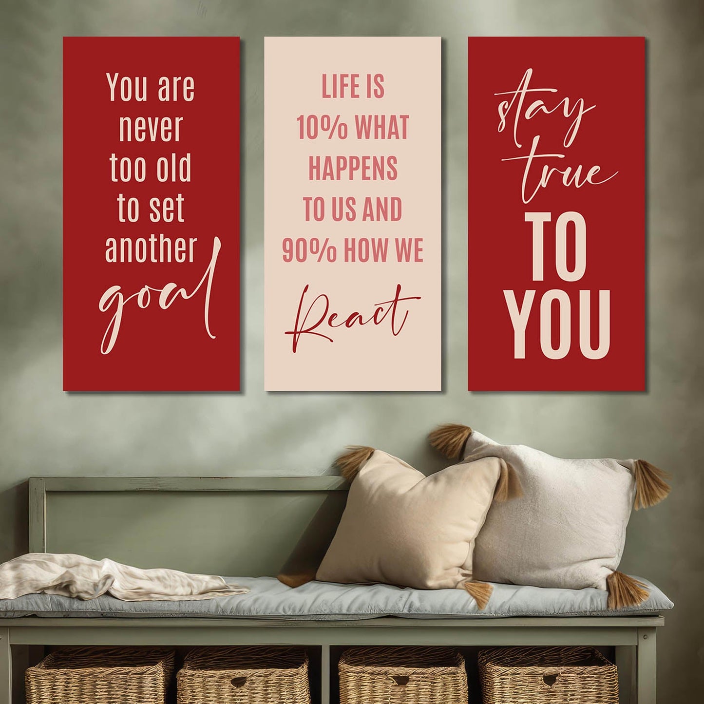 Motivational Wall Canvas For Home Décor And Living Room