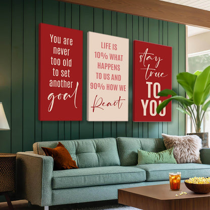 Motivational Wall Canvas For Home Décor And Living Room