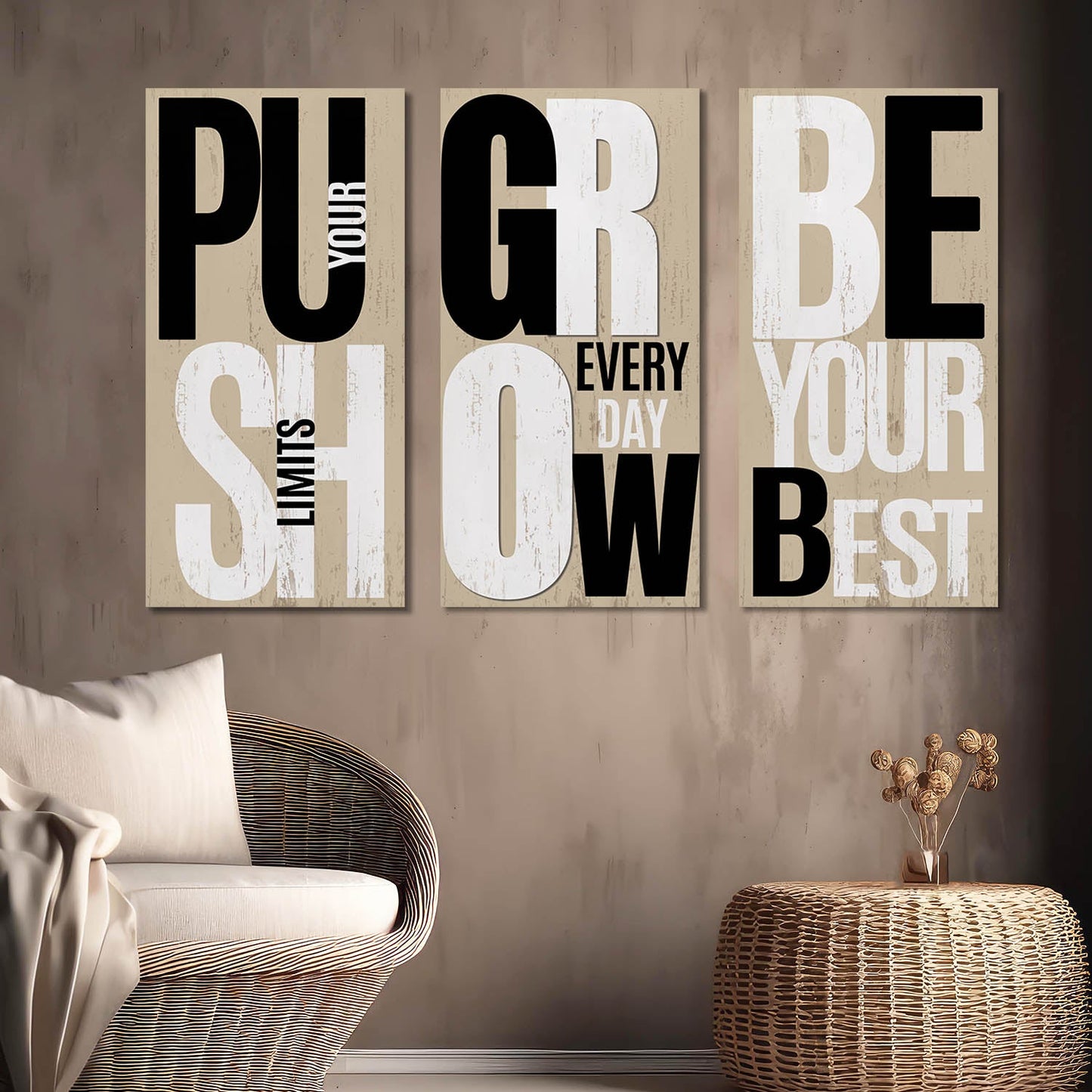 Motivational Wall Canvas For Home Décor And Living Room