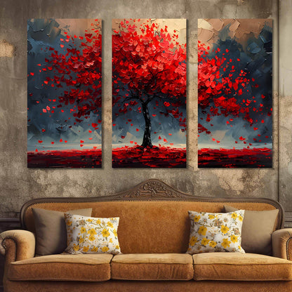 Abstract Tree Canvas Art Wall Painting for Living Room Wall Decoration