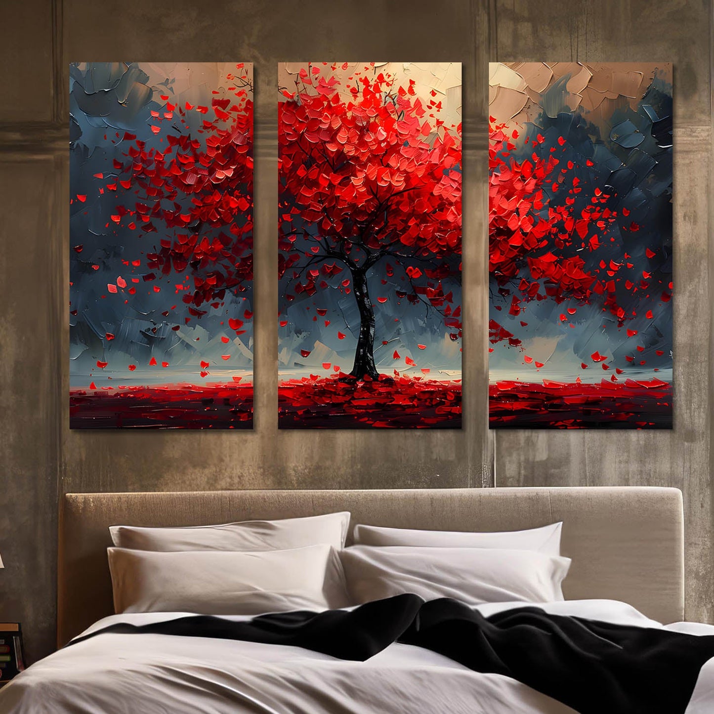 Abstract Tree Canvas Art Wall Painting for Living Room Wall Decoration