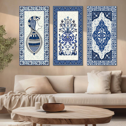 Pattern Wall Art Canvas, Wall Painting for Living Room Wall Decoration