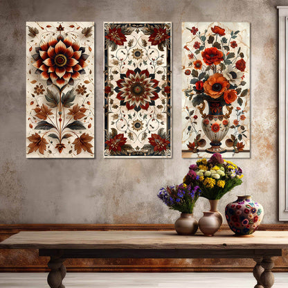 Floral Modern Wall Art Canvas, Wall Painting for Living Room Wall Decoration