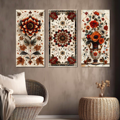 Floral Modern Wall Art Canvas, Wall Painting for Living Room Wall Decoration