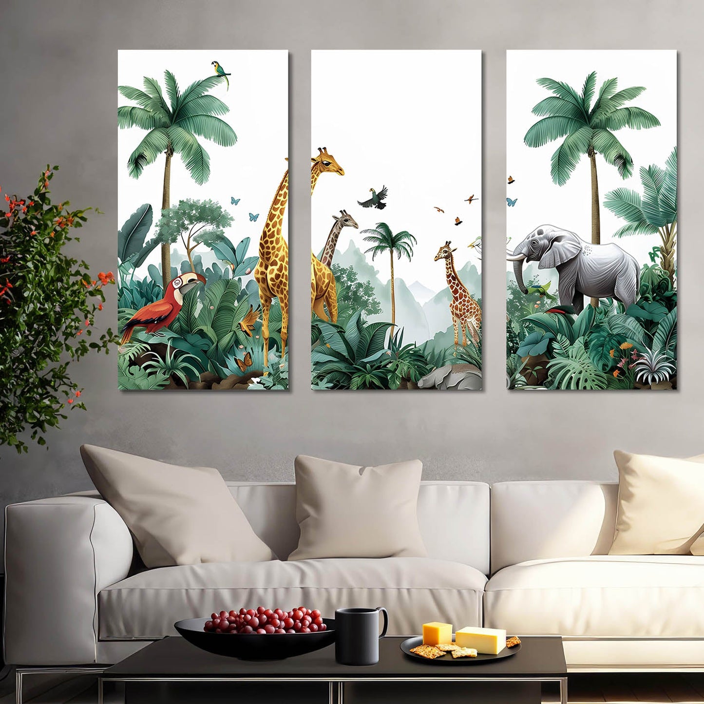 Nature Wall Art Canvas, Wall Painting for Living Room Wall Decoration