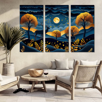 Modern Wall Art Canvas, Wall Painting for Living Room Wall Decoration