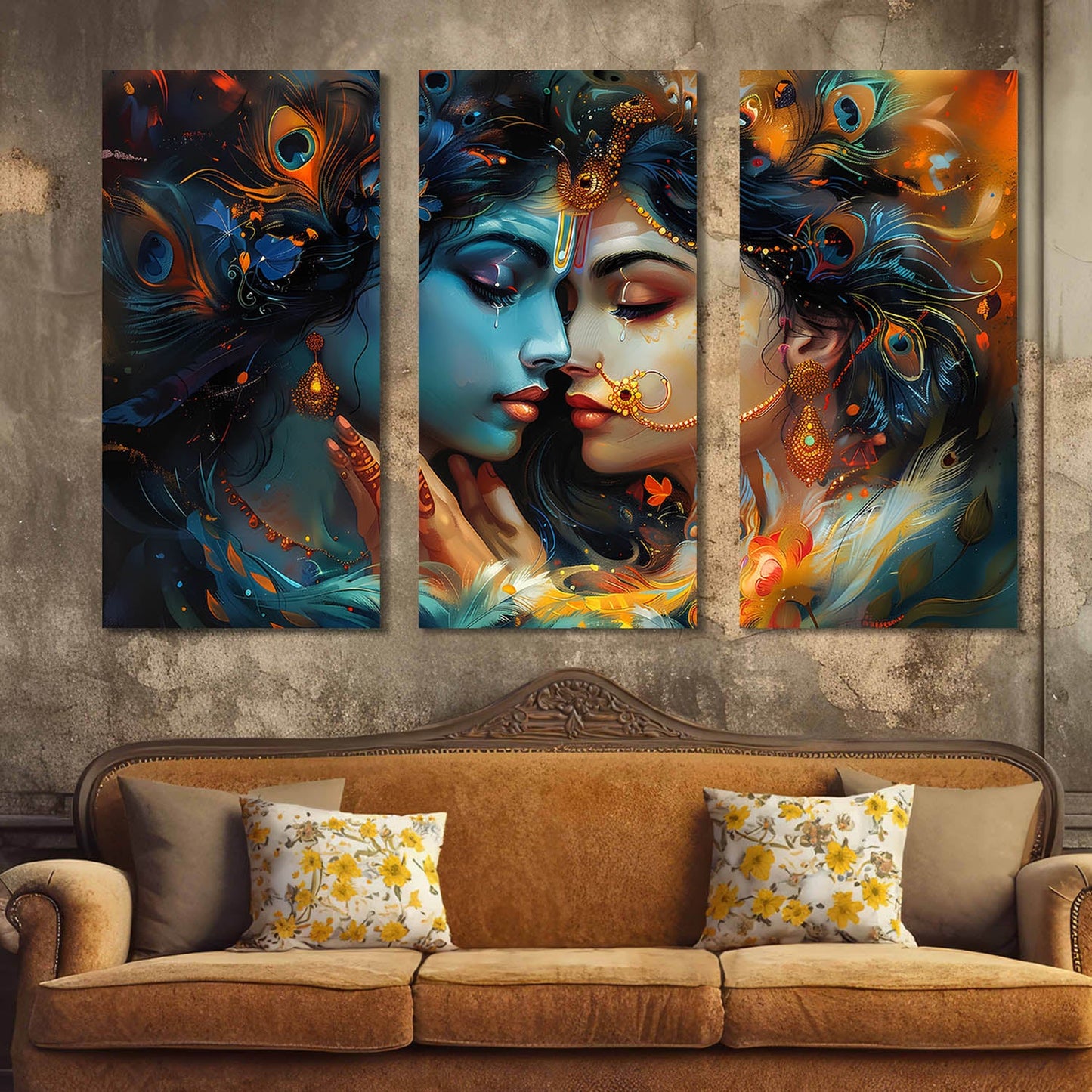 Religious Wall Art Canvas, Wall Painting for Living Room Wall Decoration