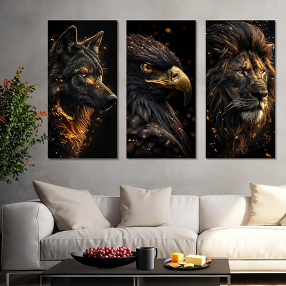 Animal Modern Wall Art Canvas, Wall Painting for Living Room Wall Decoration