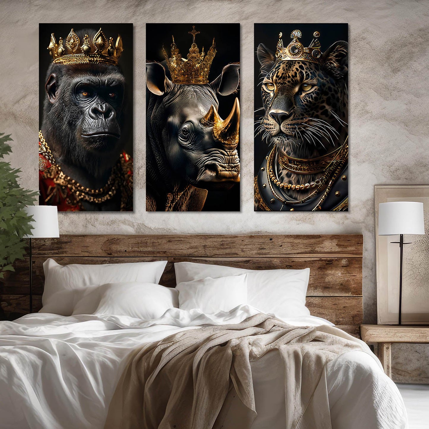 Animal Modern Wall Art Canvas, Wall Painting for Living Room Wall Decoration