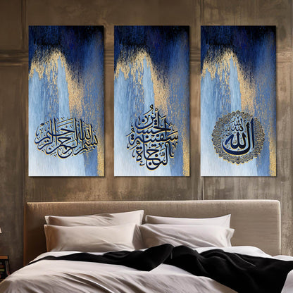 Islamic Wall Art Canvas, Wall Painting for Living Room Wall Decoration