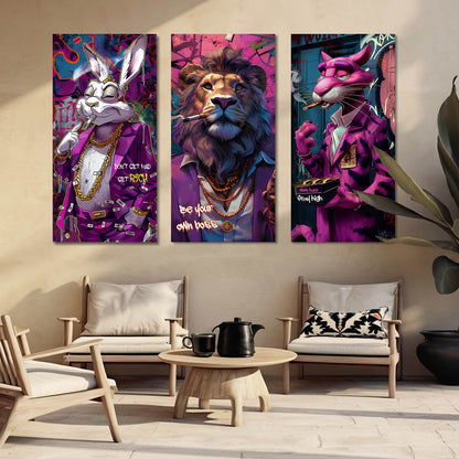 Animal Modern Wall Art Canvas, Wall Painting for Living Room Wall Decoration