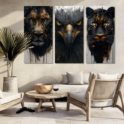 Animal Modern Wall Art Canvas, Wall Painting for Living Room Wall Decoration