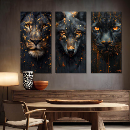 Animal Modern Wall Art Canvas, Wall Painting for Living Room Wall Decoration