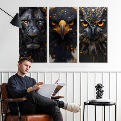 Animal Modern Wall Art Canvas, Wall Painting for Living Room Wall Decoration