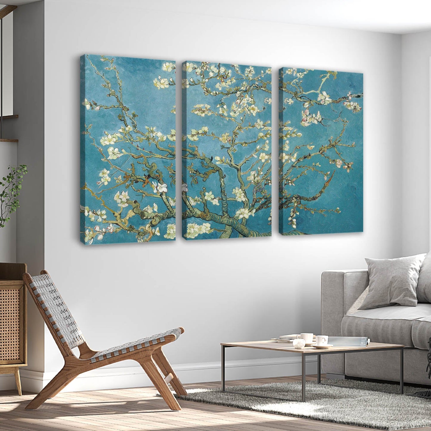 Floral Wall Art Canvas For Home Décor And Living Room