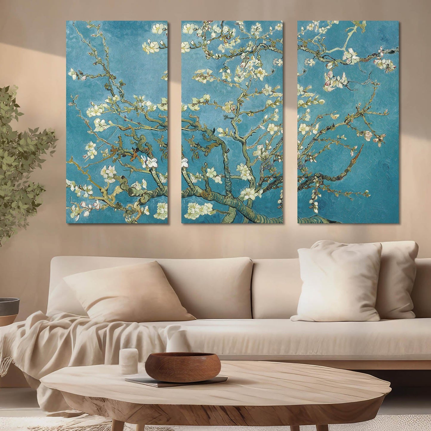 Floral Wall Art Canvas For Home Décor And Living Room