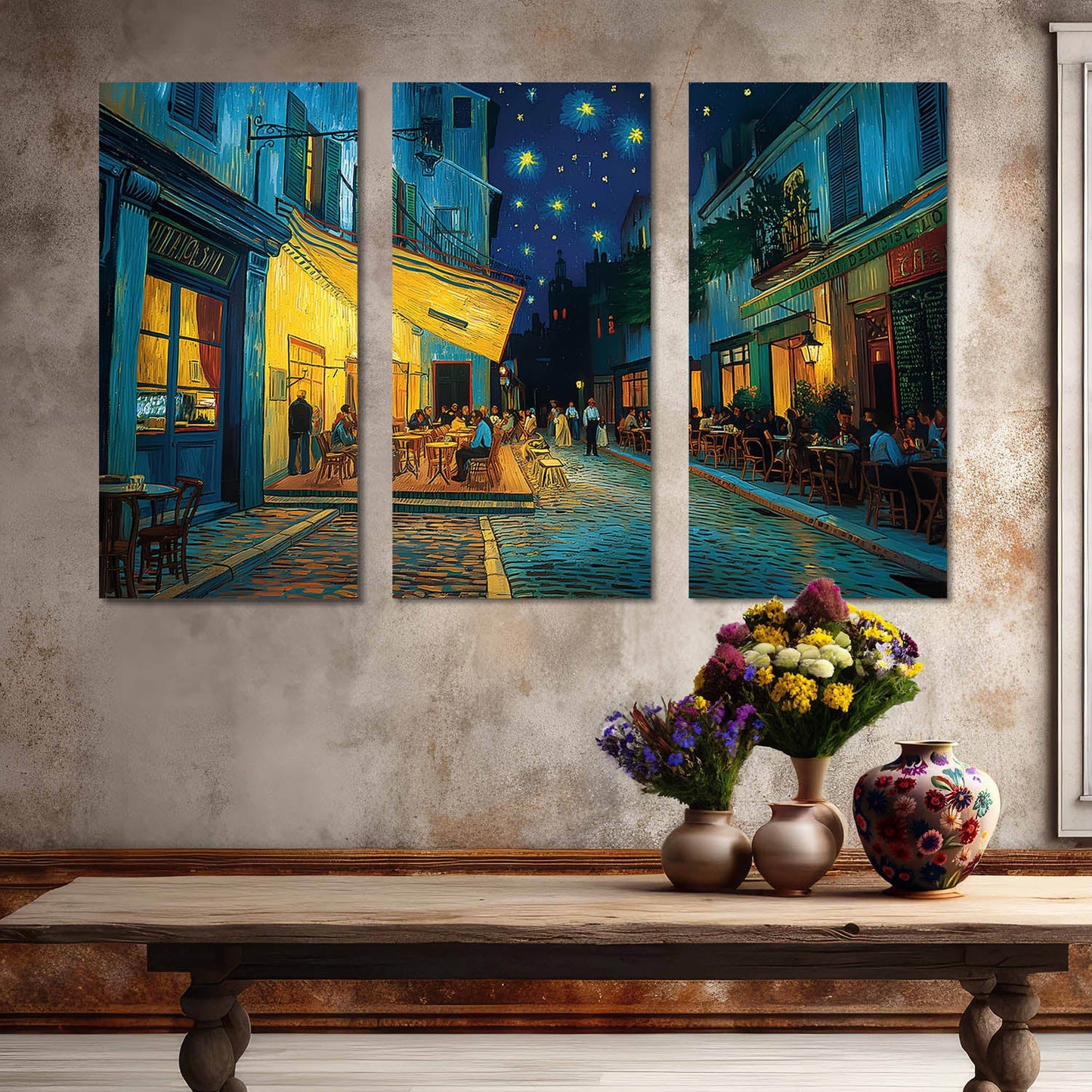 City View Wall Art Canvas For Home Décor And Living Room