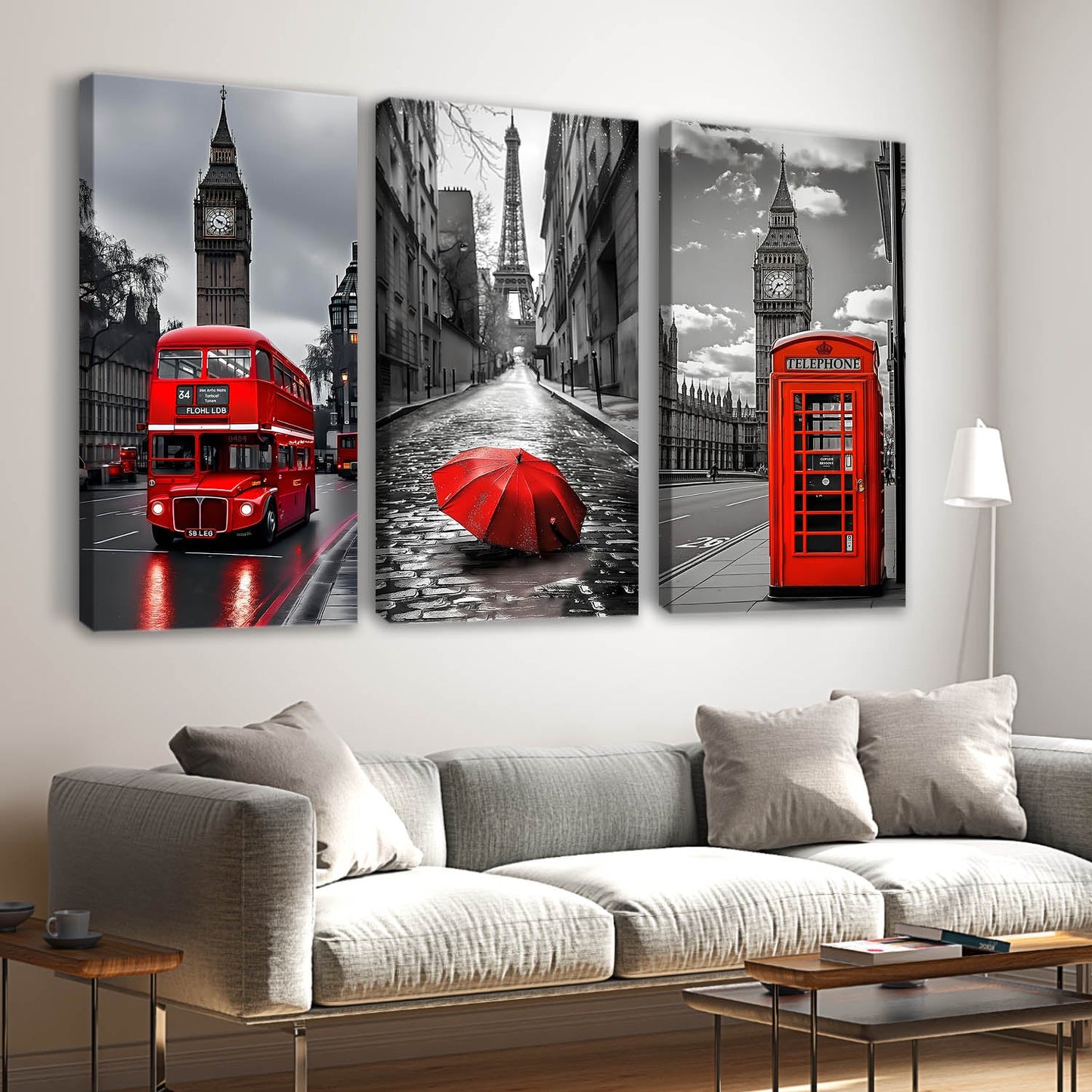 City View Wall Art Canvas For Home Decor Office Living Room