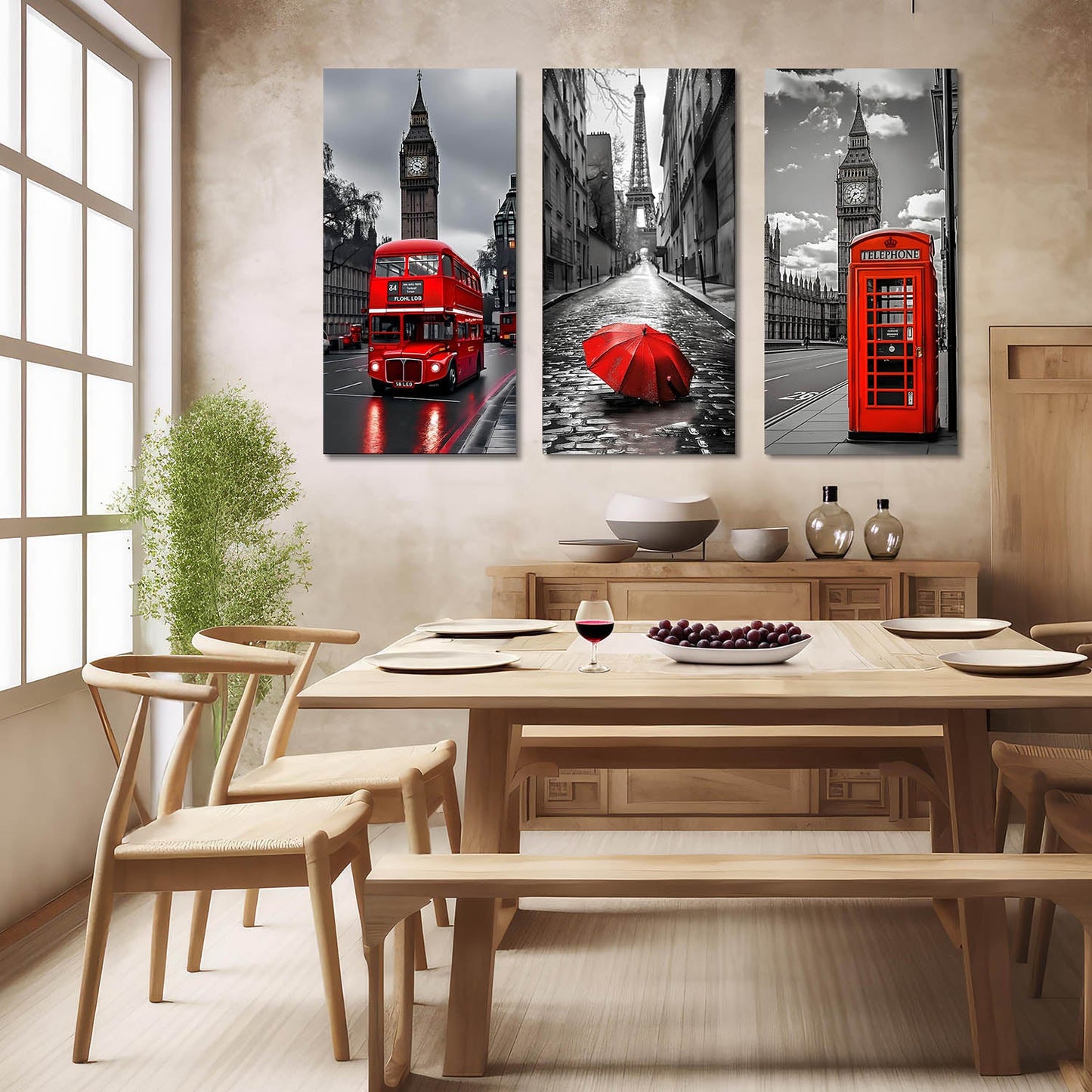 City View Wall Art Canvas For Home Decor Office Living Room