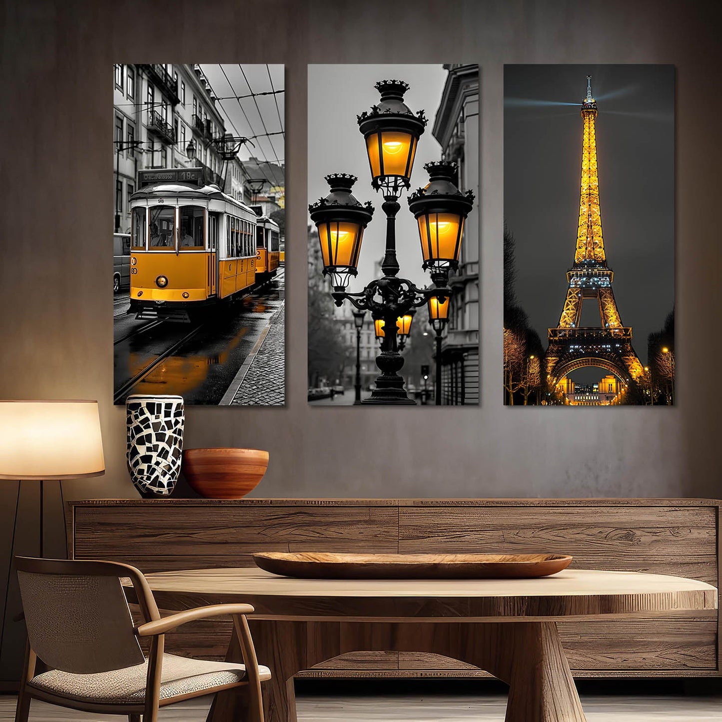 City View Wall Art Canvas For Home Decor Office Living Room