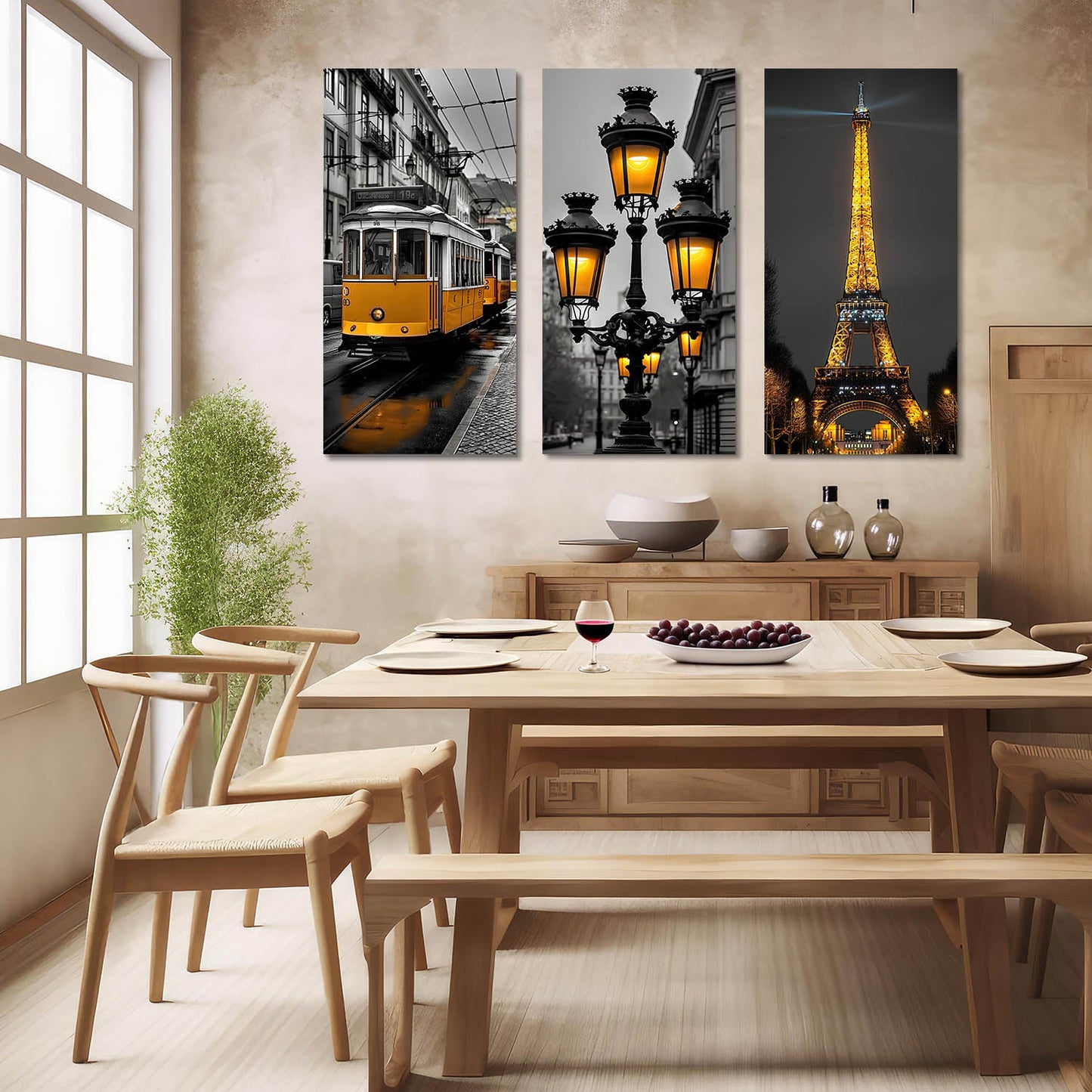 City View Wall Art Canvas For Home Decor Office Living Room