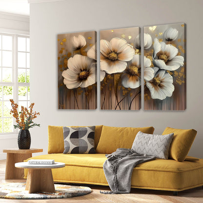 Floral Wall Art Canvas For Home Décor Office Living Room