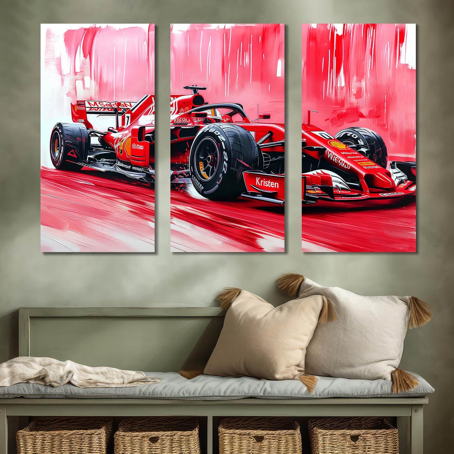 F1 Wall Art Canvas For Home Décor Office Living Room